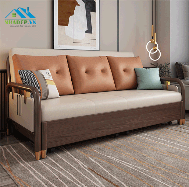 Sofa bed cao cấp Mid-Century Modern Style MF820