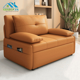 Small Sofa Bed khung kim loại 2in1 MF823